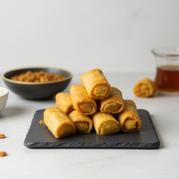 Bobotie Spring Rolls