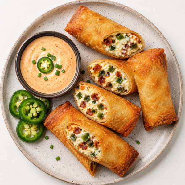 Jalapeño Popper Spring Roll